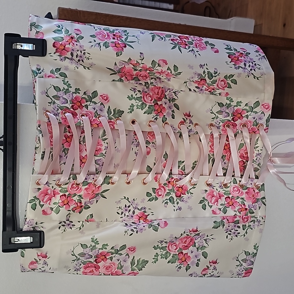 Corset mini skirt